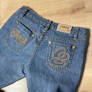 Y2K Coogi Boot Cut Blue Jeans. Fits 27. Great‎ Condition!